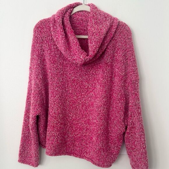 Free People Oversized Cowlneck Sweater S - Picture 2 of 8